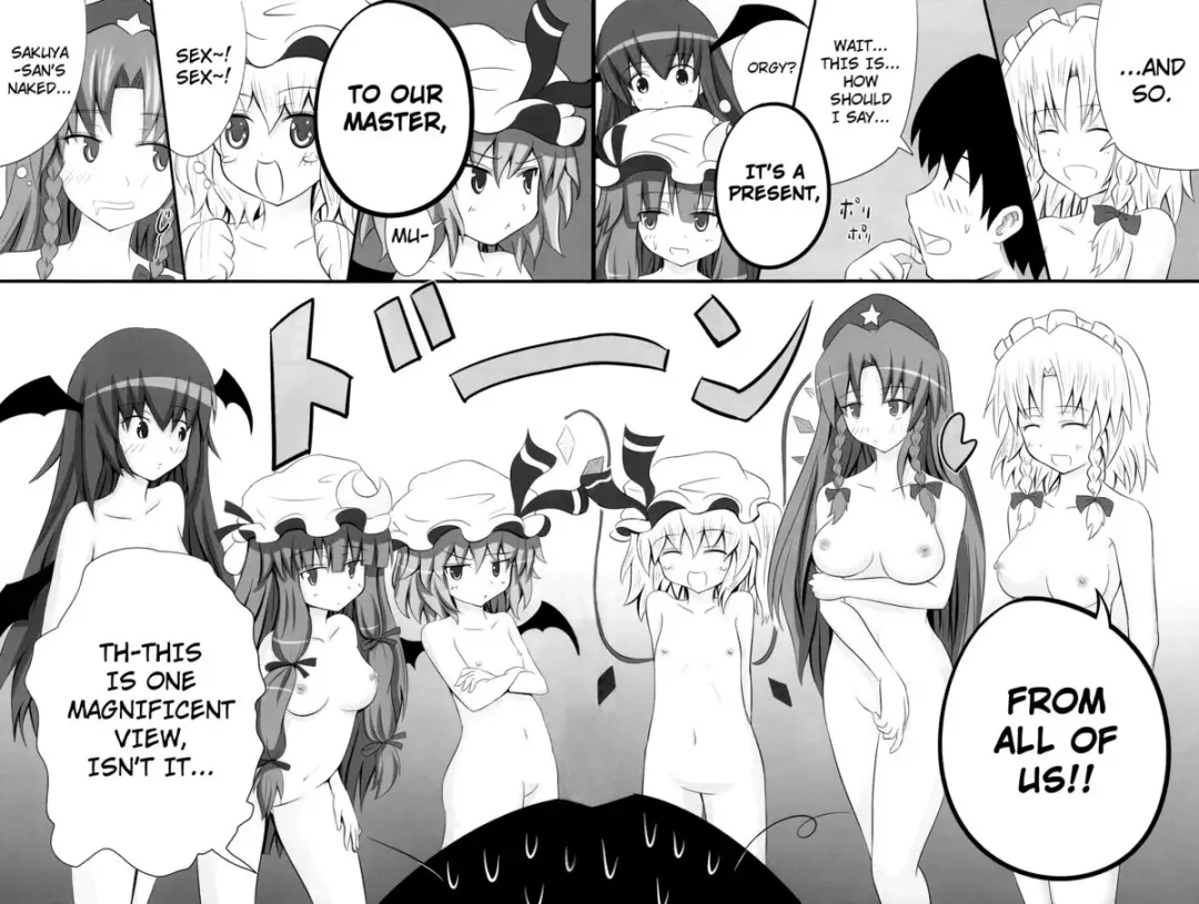 [Ginyou Haru] Koumakan Harem Route Fhentai - Page 20