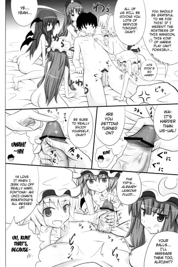 [Ginyou Haru] Koumakan Harem Route Fhentai - Page 21