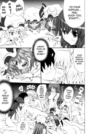 [Ginyou Haru] Koumakan Harem Route Fhentai - Page 22