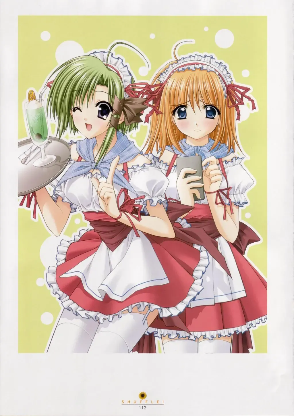 [Nishimata Aoi - Suzuhira Hiro] SHUFFLE! Visual Fan Book Fhentai - Page 113