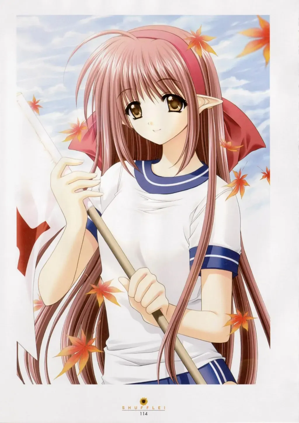 [Nishimata Aoi - Suzuhira Hiro] SHUFFLE! Visual Fan Book Fhentai - Page 115