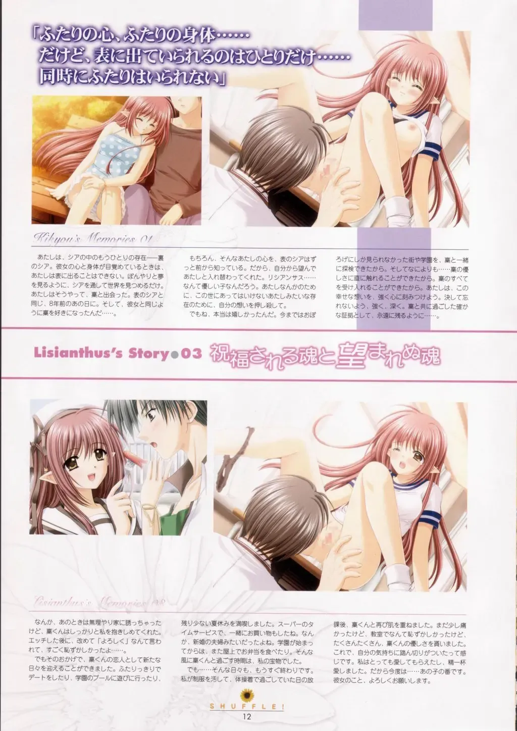 [Nishimata Aoi - Suzuhira Hiro] SHUFFLE! Visual Fan Book Fhentai - Page 13