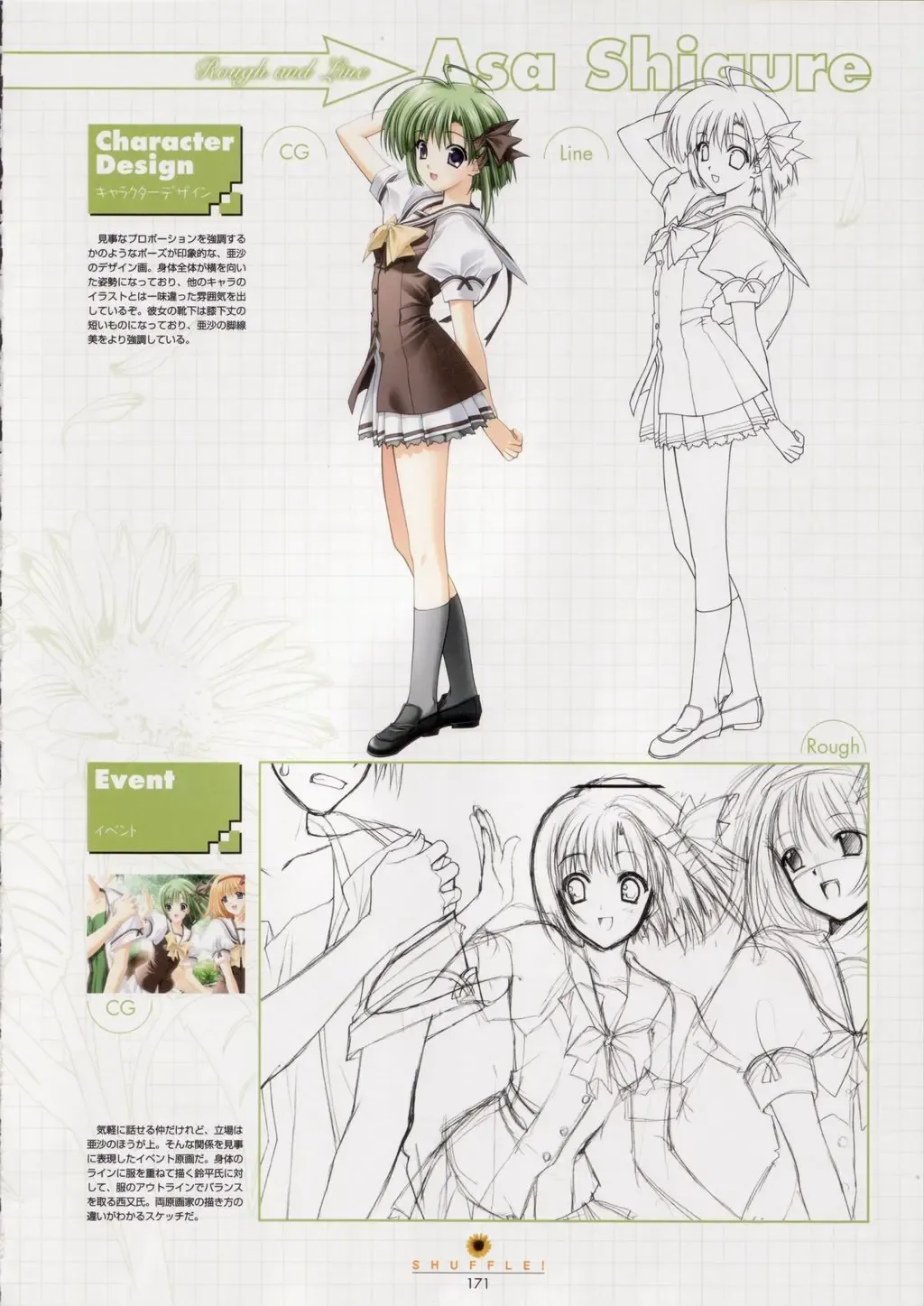 [Nishimata Aoi - Suzuhira Hiro] SHUFFLE! Visual Fan Book Fhentai - Page 172