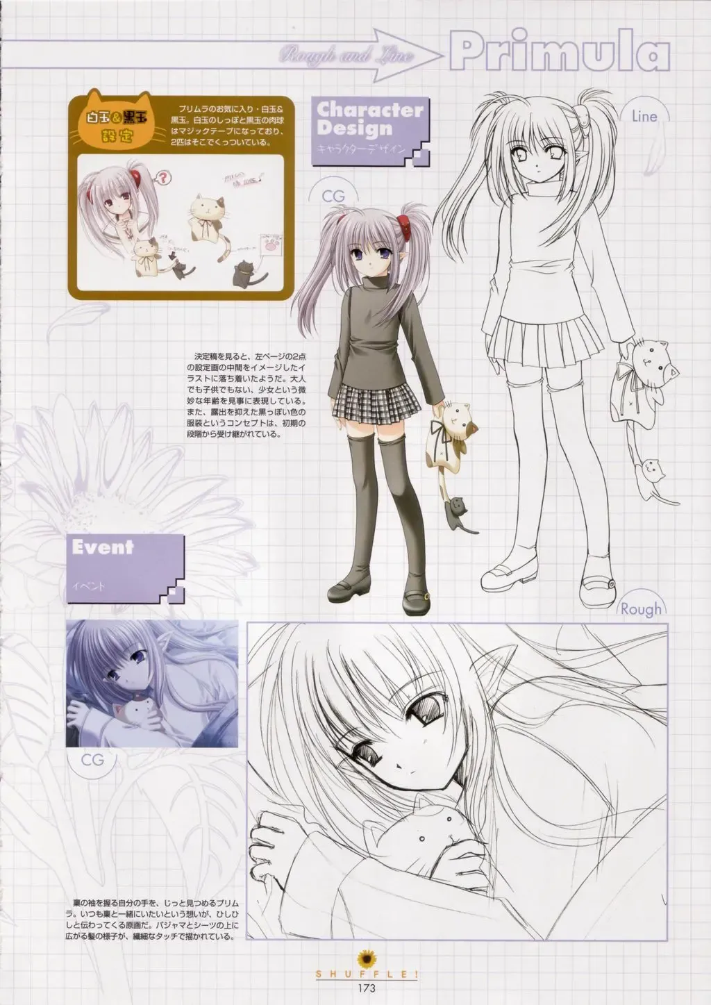 [Nishimata Aoi - Suzuhira Hiro] SHUFFLE! Visual Fan Book Fhentai - Page 174