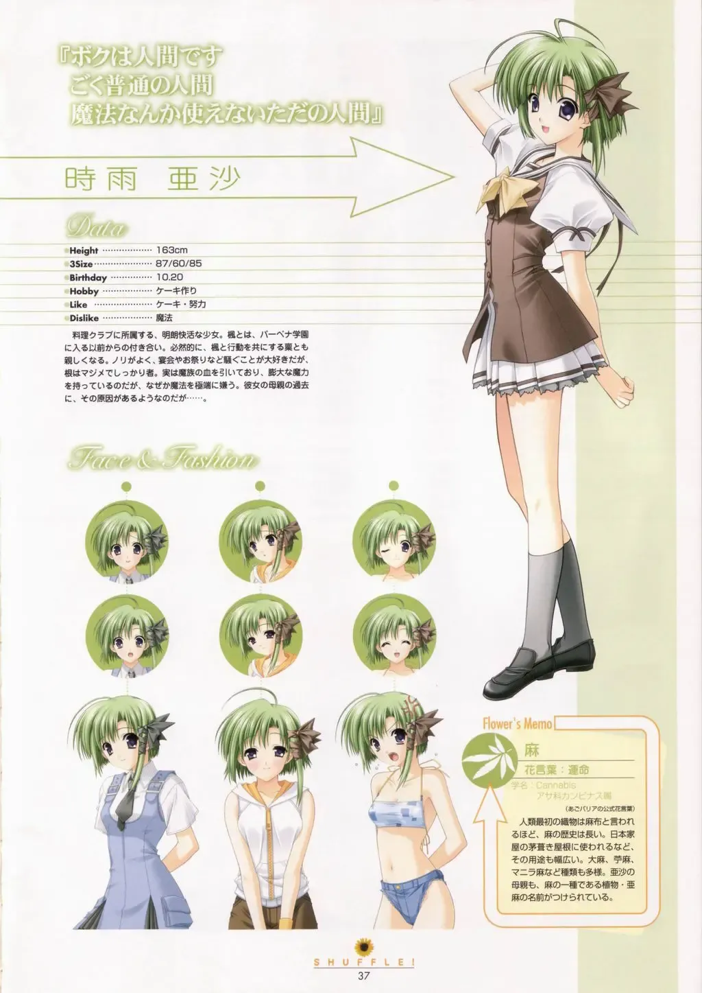 [Nishimata Aoi - Suzuhira Hiro] SHUFFLE! Visual Fan Book Fhentai - Page 38