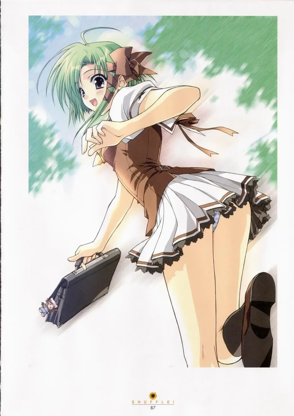 [Nishimata Aoi - Suzuhira Hiro] SHUFFLE! Visual Fan Book Fhentai - Page 88