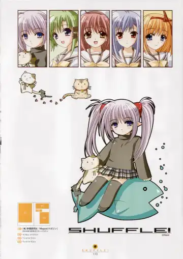 [Nishimata Aoi - Suzuhira Hiro] SHUFFLE! Visual Fan Book Fhentai - Page 114