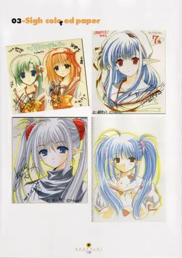 [Nishimata Aoi - Suzuhira Hiro] SHUFFLE! Visual Fan Book Fhentai - Page 129