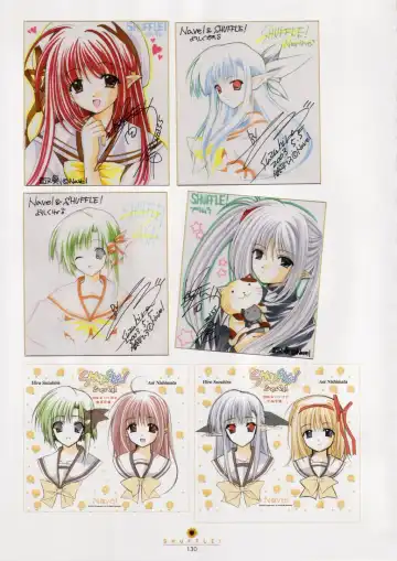 [Nishimata Aoi - Suzuhira Hiro] SHUFFLE! Visual Fan Book Fhentai - Page 131