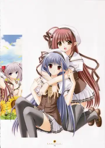 [Nishimata Aoi - Suzuhira Hiro] SHUFFLE! Visual Fan Book Fhentai - Page 76