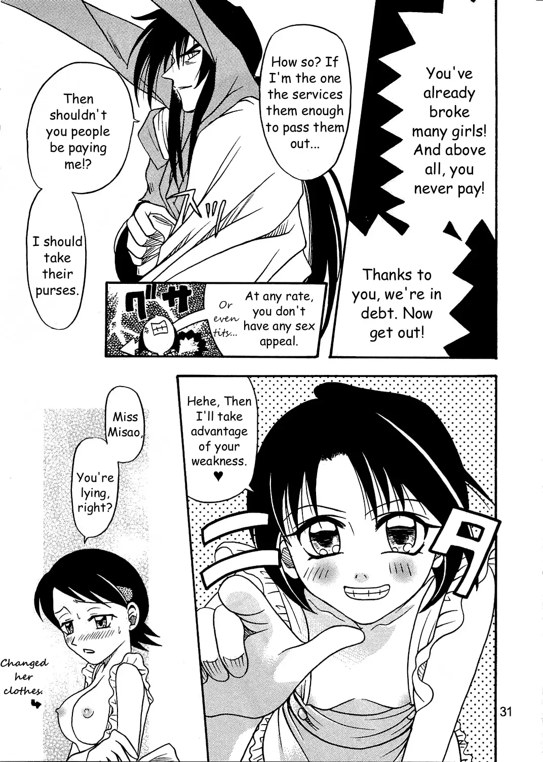 [Kyouichirou - Shamon] Kaette Kita Misao Bon - COME BACK MISAO Fhentai - Page 30