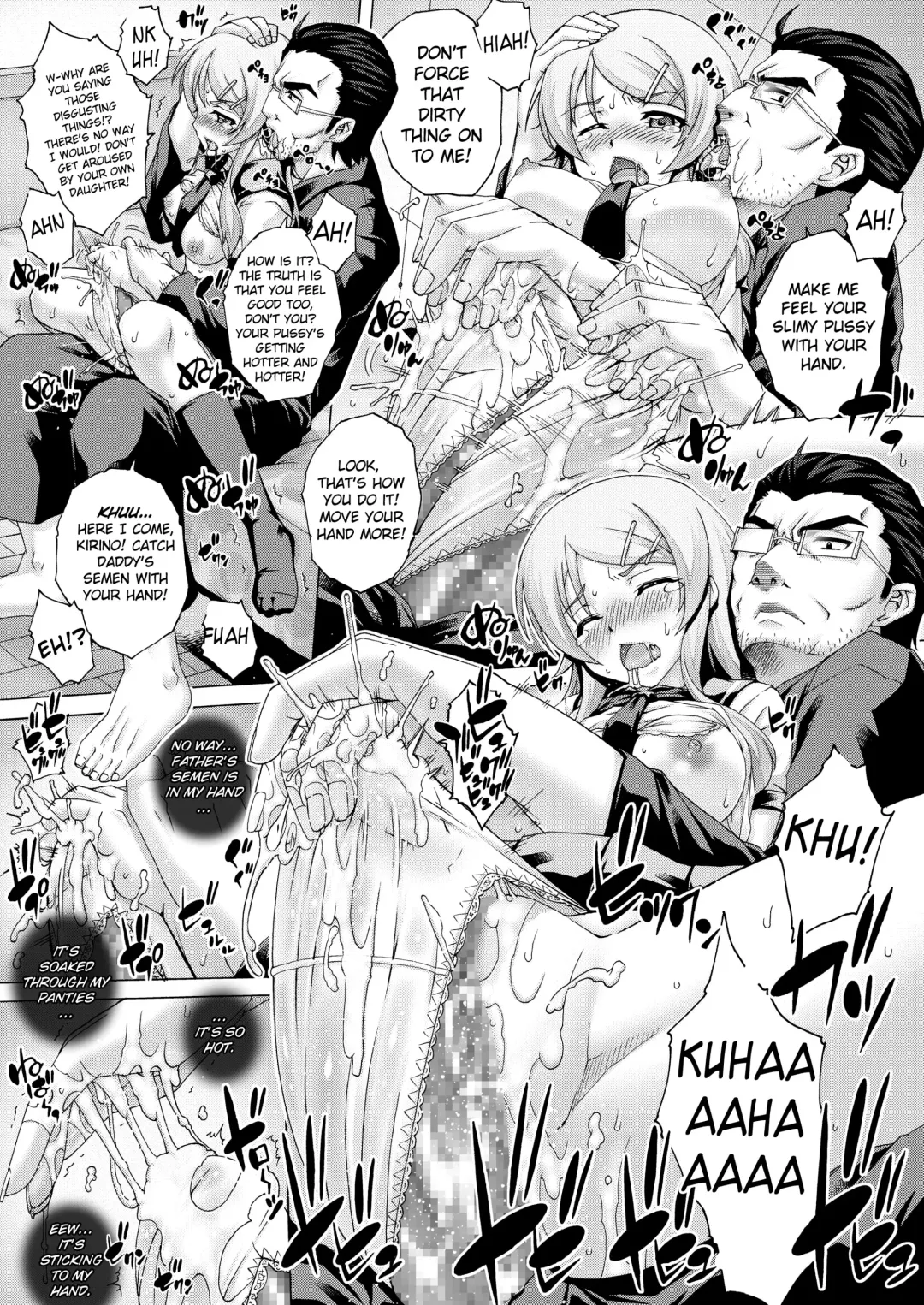 [Kotobuki Utage] PM 28 Chichi Imouto | My Father and Little Sister Fhentai - Page 9