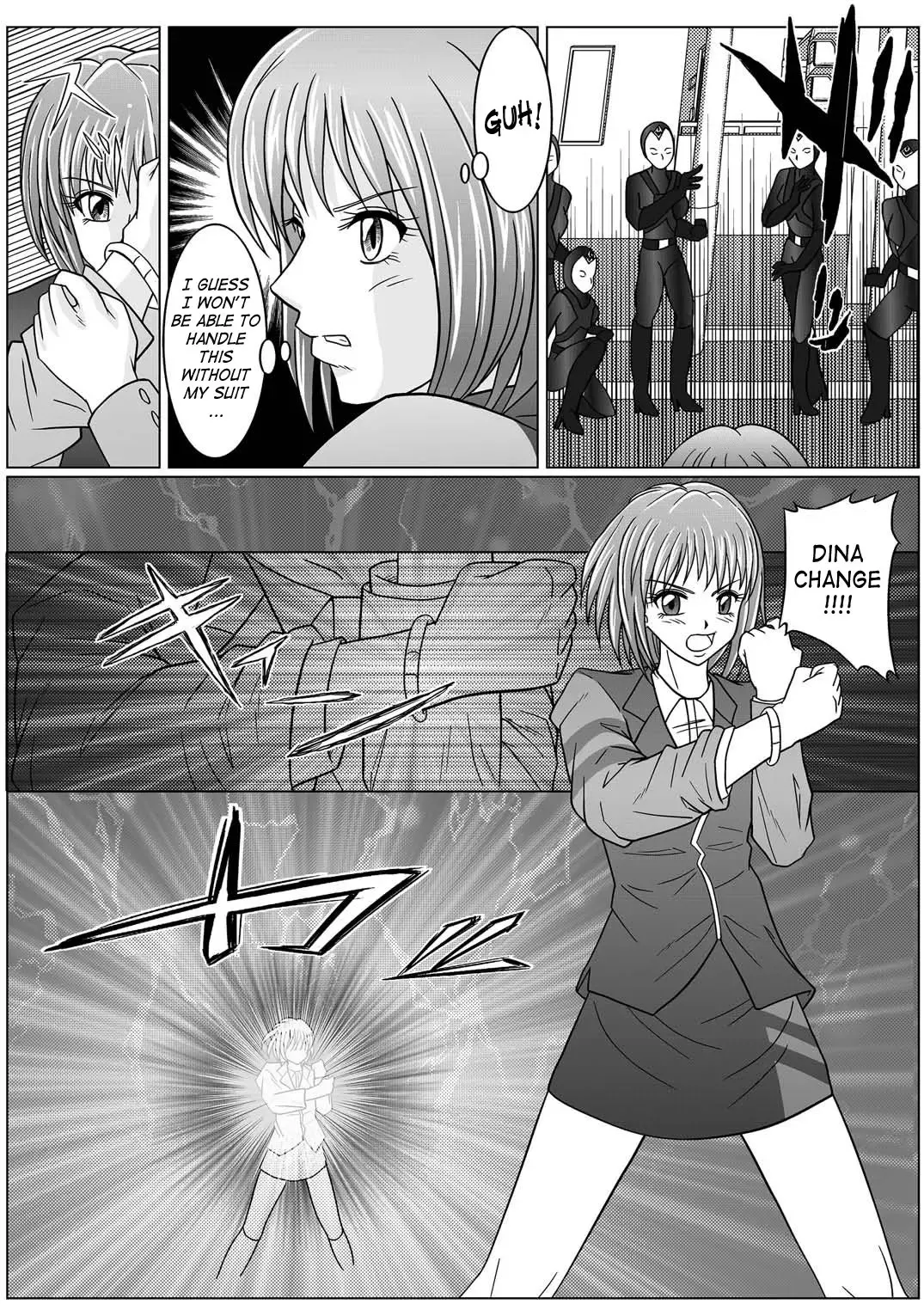 [Monmon - Yukimi] Tokubousentai Dinaranger ~Heroine Kairaku Sennou Keikaku~ Vol. 01 Fhentai - Page 11