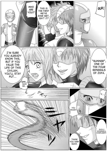 [Monmon - Yukimi] Tokubousentai Dinaranger ~Heroine Kairaku Sennou Keikaku~ Vol. 01 Fhentai - Page 14