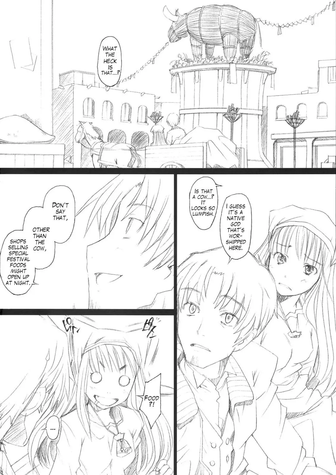 [Sakai Hamachi] Ai ga Horohoro -Okami to Muramatsuri- Fhentai - Page 3
