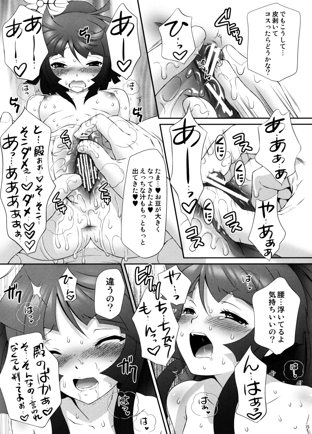 [Momoya Show-neko] Mitsunari x Tamaki no Shoya no Yukue Fhentai - Page 14