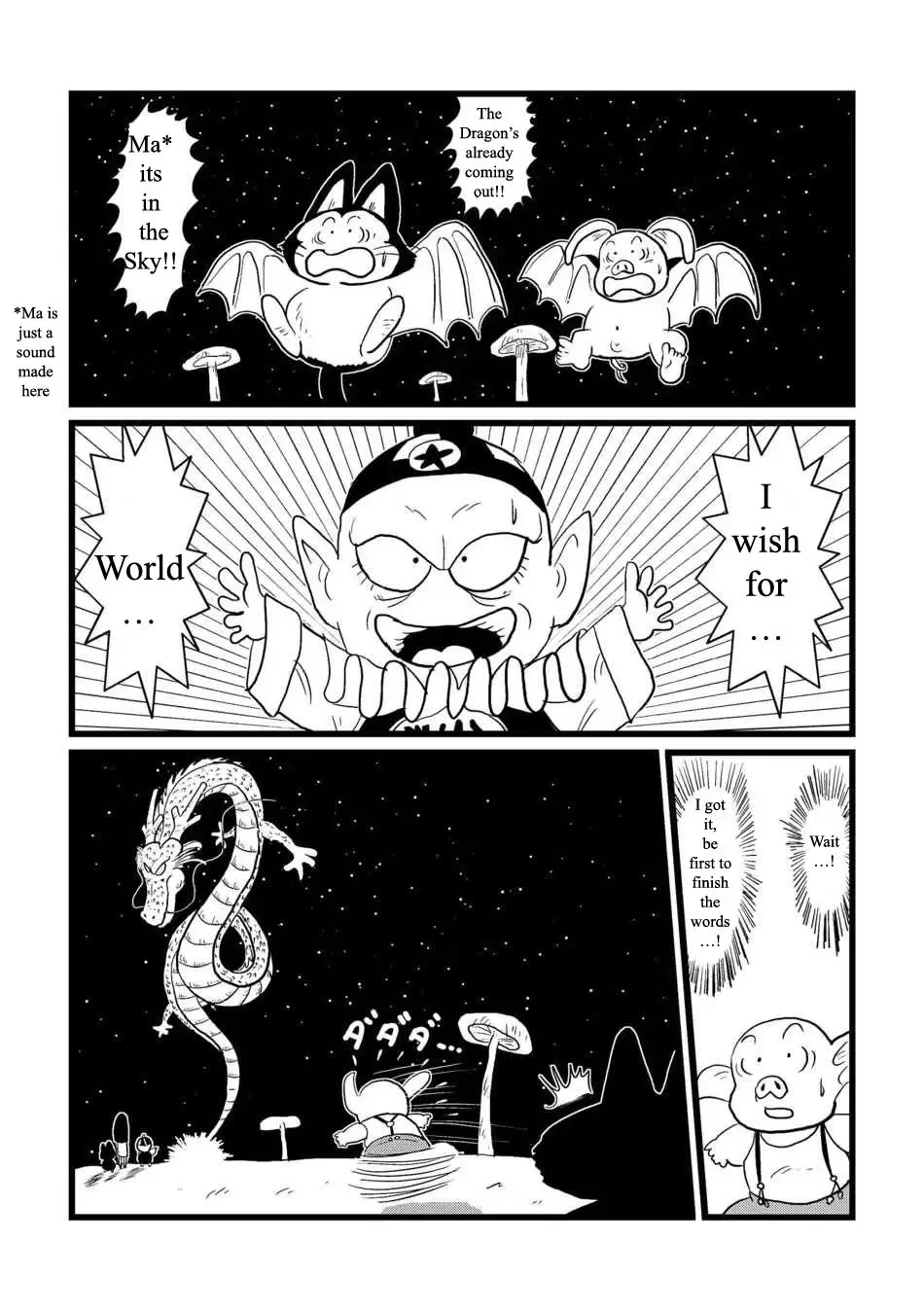 DB Gaiden - Oolong no Negai no Maki | DB Outside Story Fhentai - Page 4