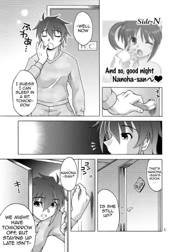 [Shaa Peipei] Sotto, Oyasumi Nanoha-san Fhentai.net - Page 4