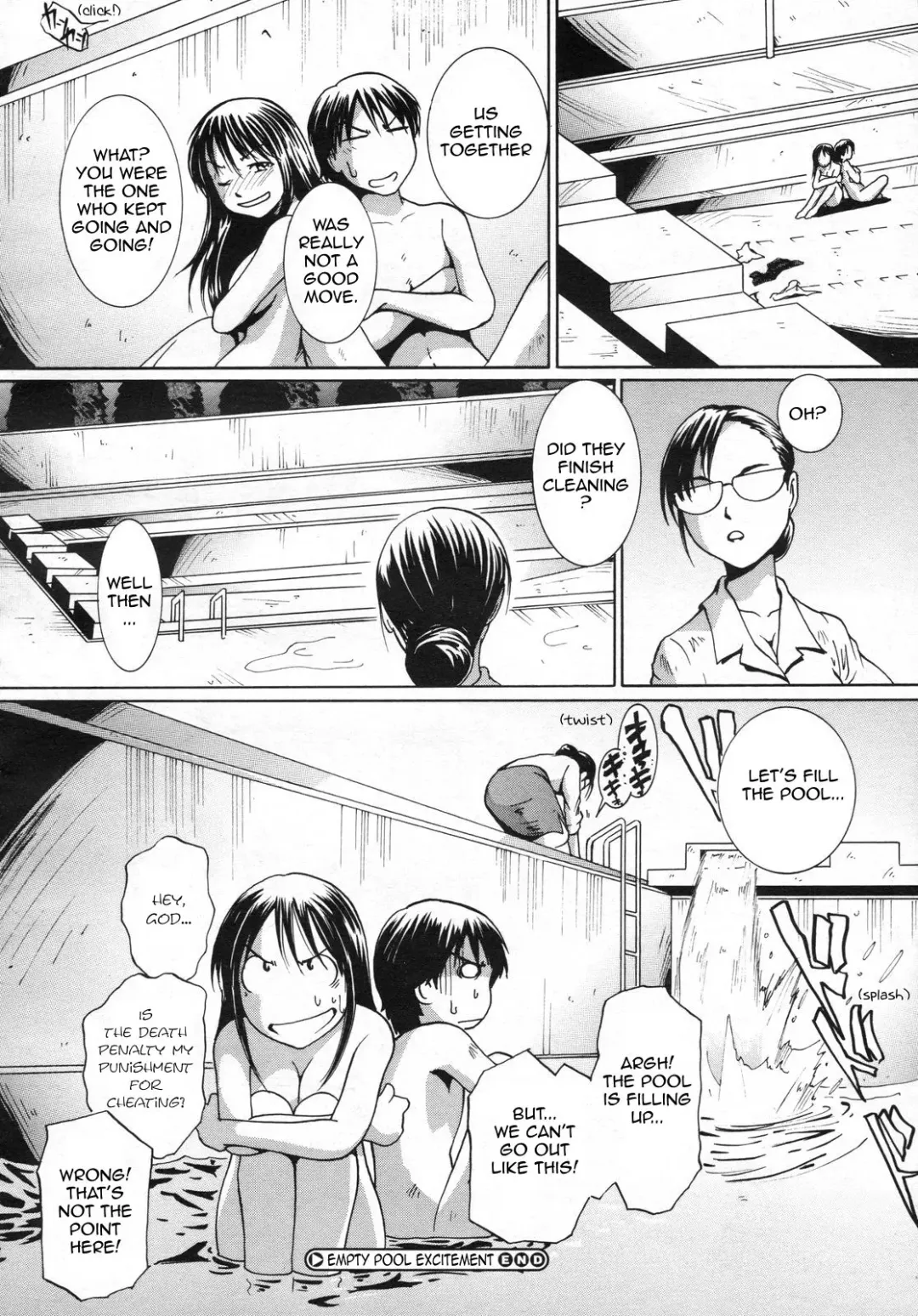 [Mac-v] Kara no Pool de Excite!! | Empty Pool Excitement!! (decensored) Fhentai - Page 18