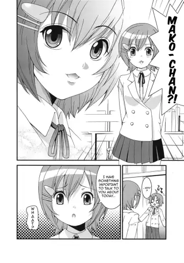 [Shiawase Ninaru - Yosage Yoshikazu] Mako-chan no Ice Cream | Mako-chan's Ice Cream: Confession Fhentai - Page 4