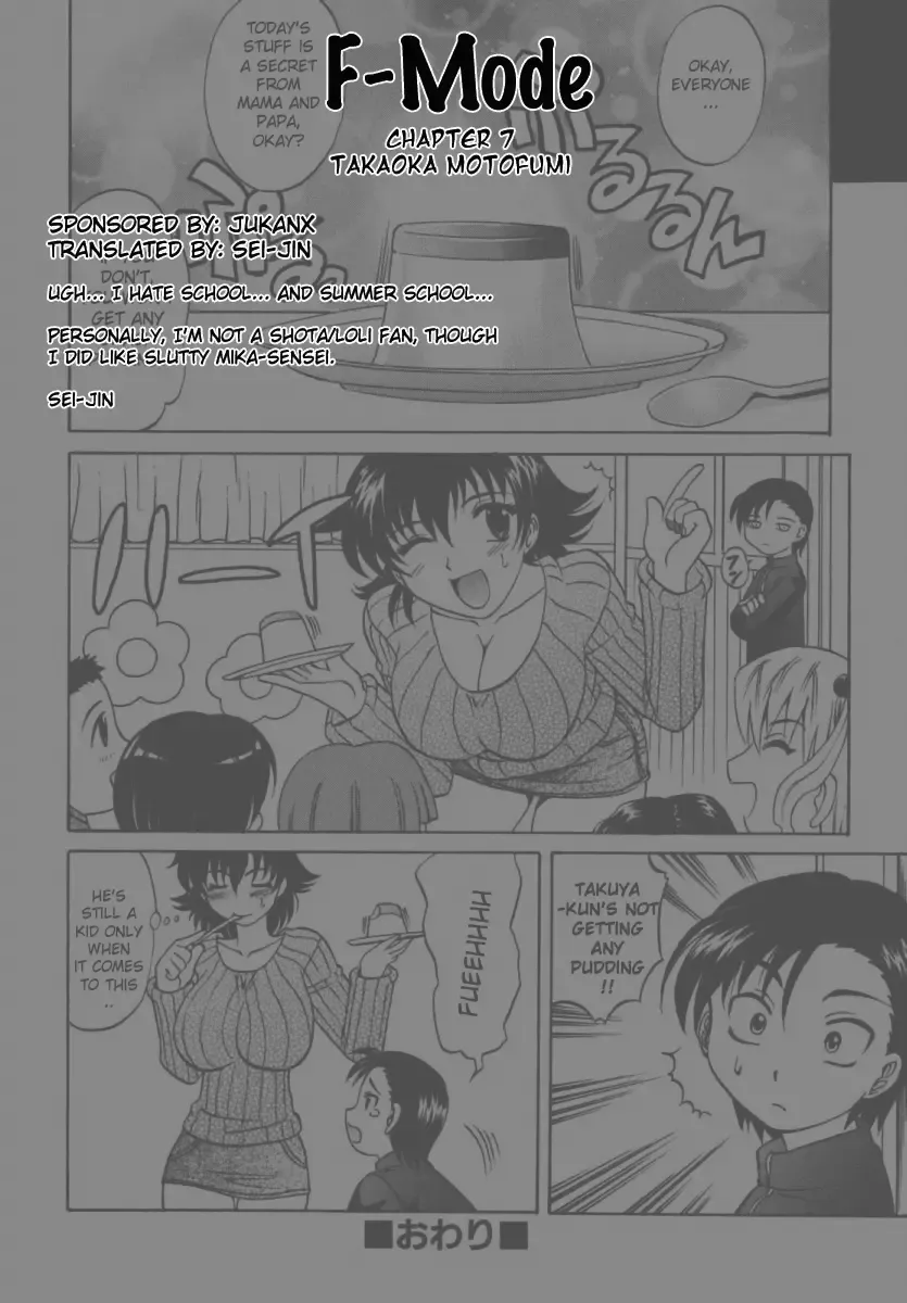 [Takaoka Motofumi] F-Mode Fhentai - Page 191