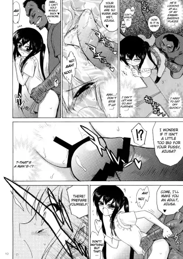 [Kuroinu Juu] Azunyan to Dokidoki Chikan Densha Fhentai.net - Page 9