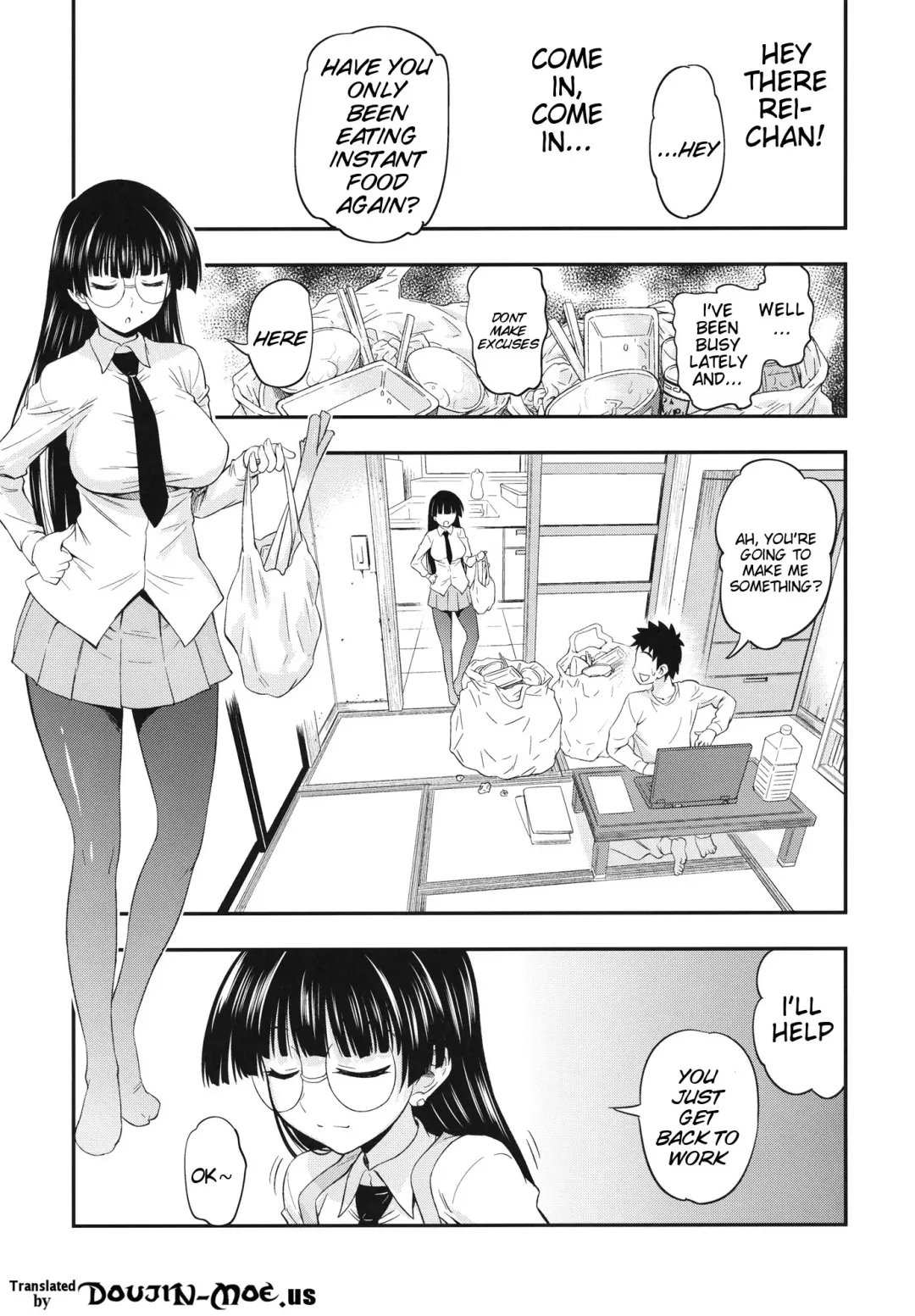 [Asuhiro] Chiisana Yane no Shita | Under One Small Roof Fhentai - Page 2
