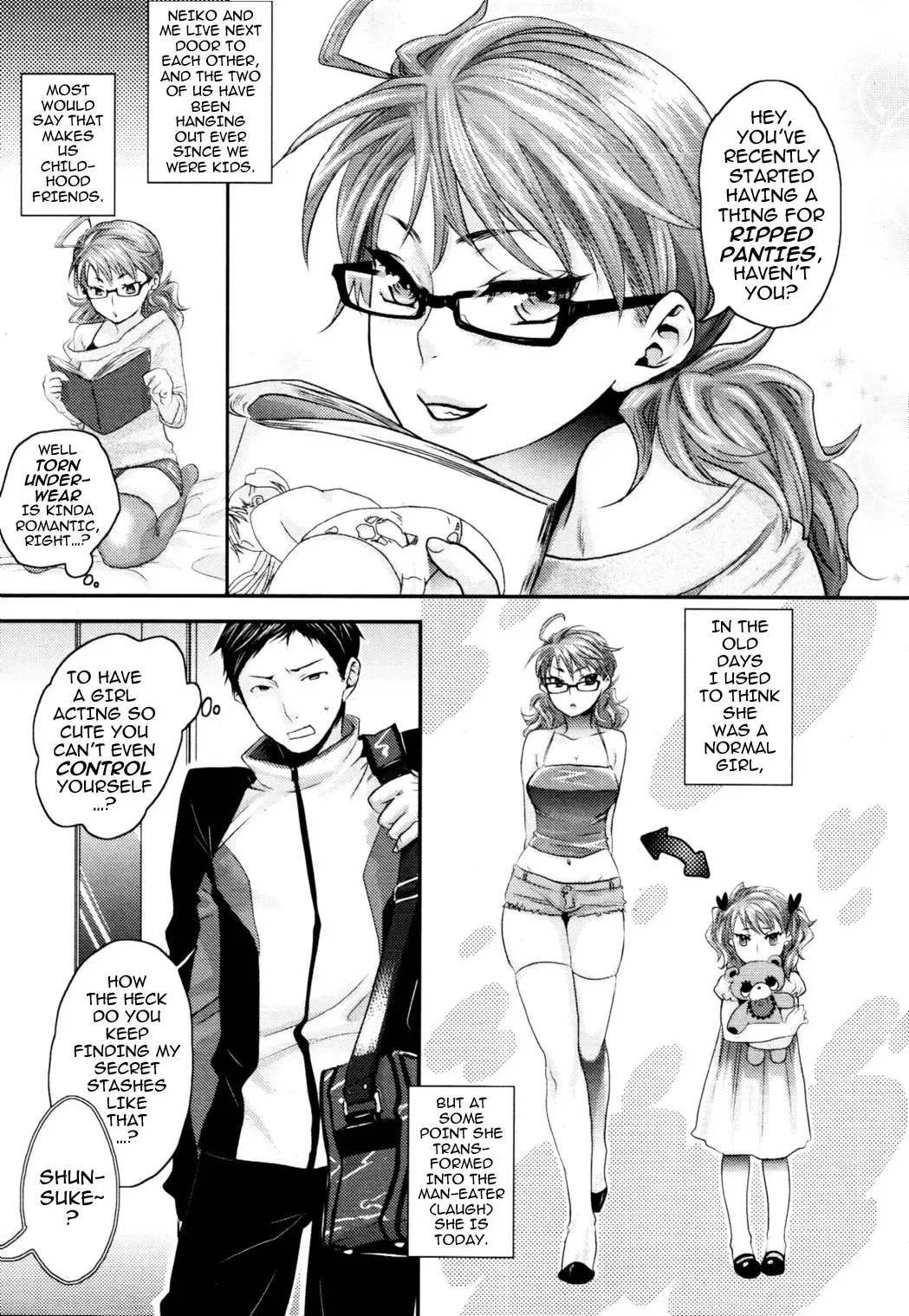 [Amatake Akewo] Aisare Shouwaru Love Bitch | My Adoring Ill-tempered Nympho Love Ch. 1-3 Fhentai.net - Page 3