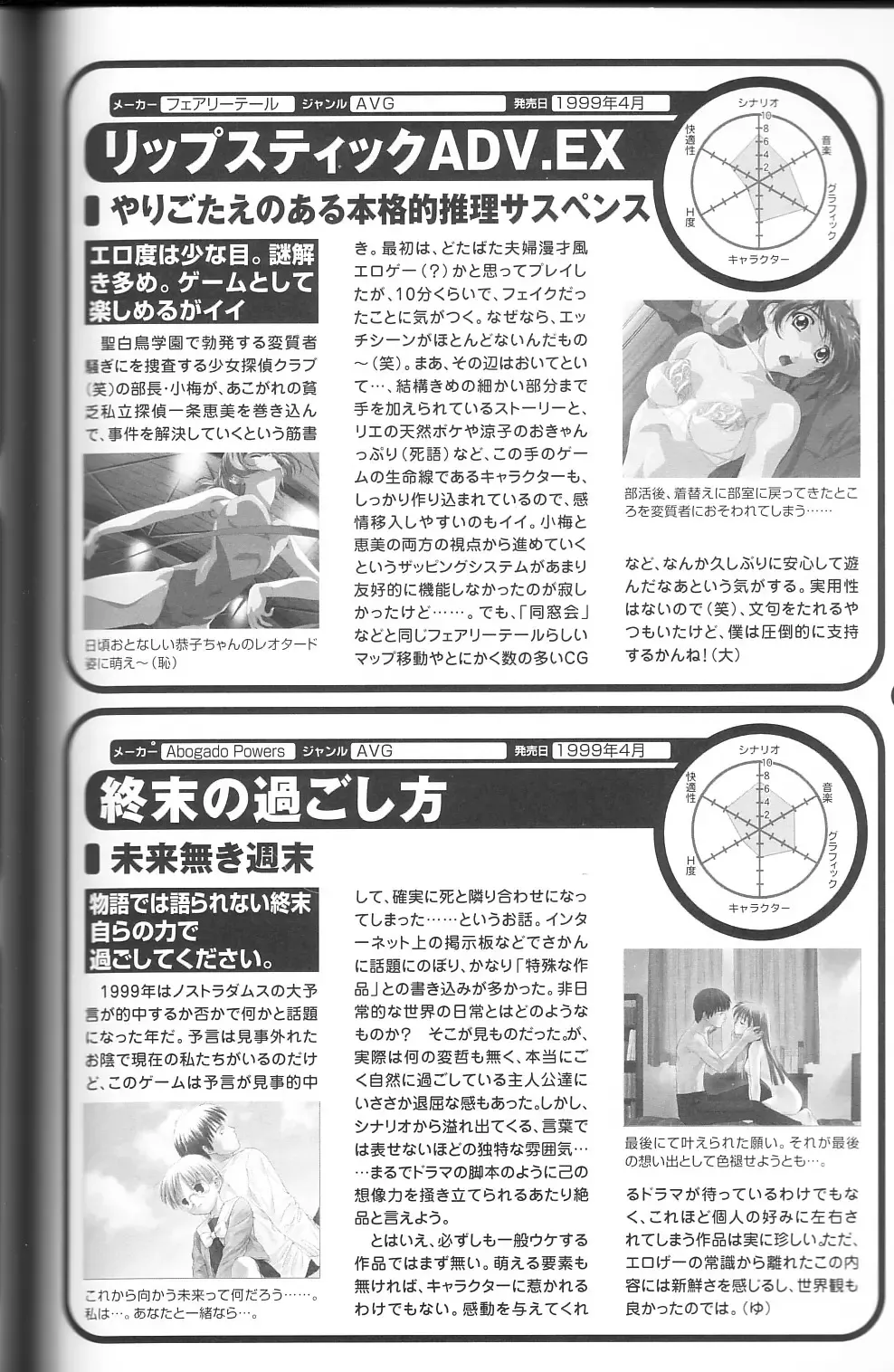 Magezine:Super Beautiful Girls-Games Chronicle Complete Book 1892-2000 Fhentai - Page 176