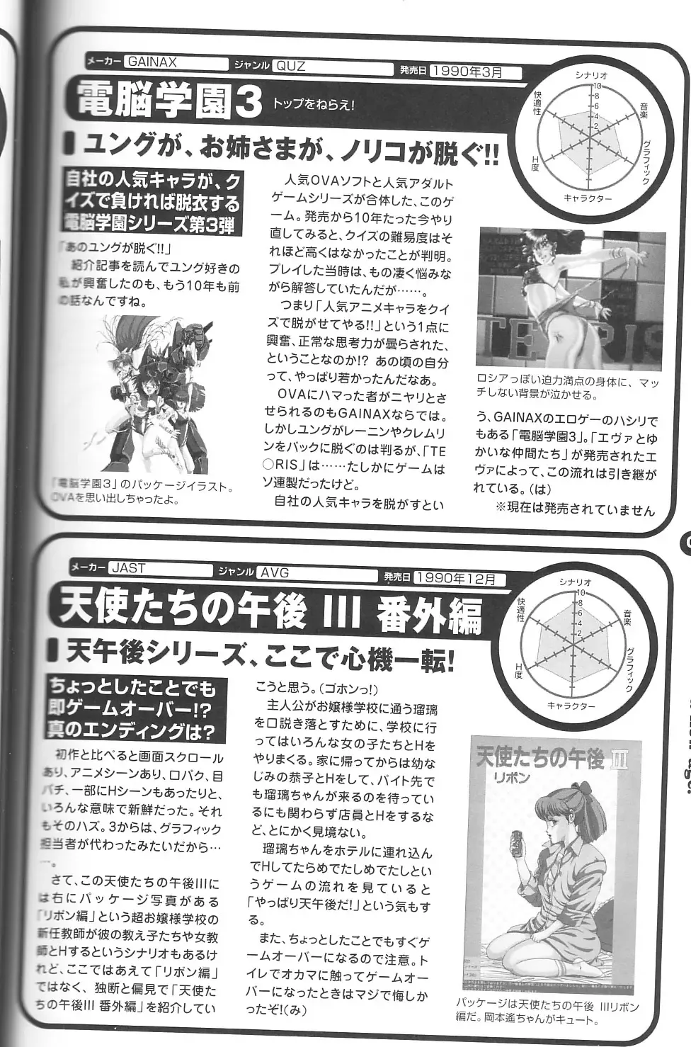 Magezine:Super Beautiful Girls-Games Chronicle Complete Book 1892-2000 Fhentai - Page 61