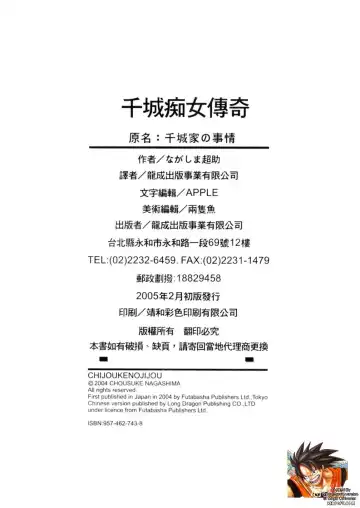 [Nagashima Chosuke] Chijouke no Jijou | 千城痴女傳奇 Fhentai - Page 204