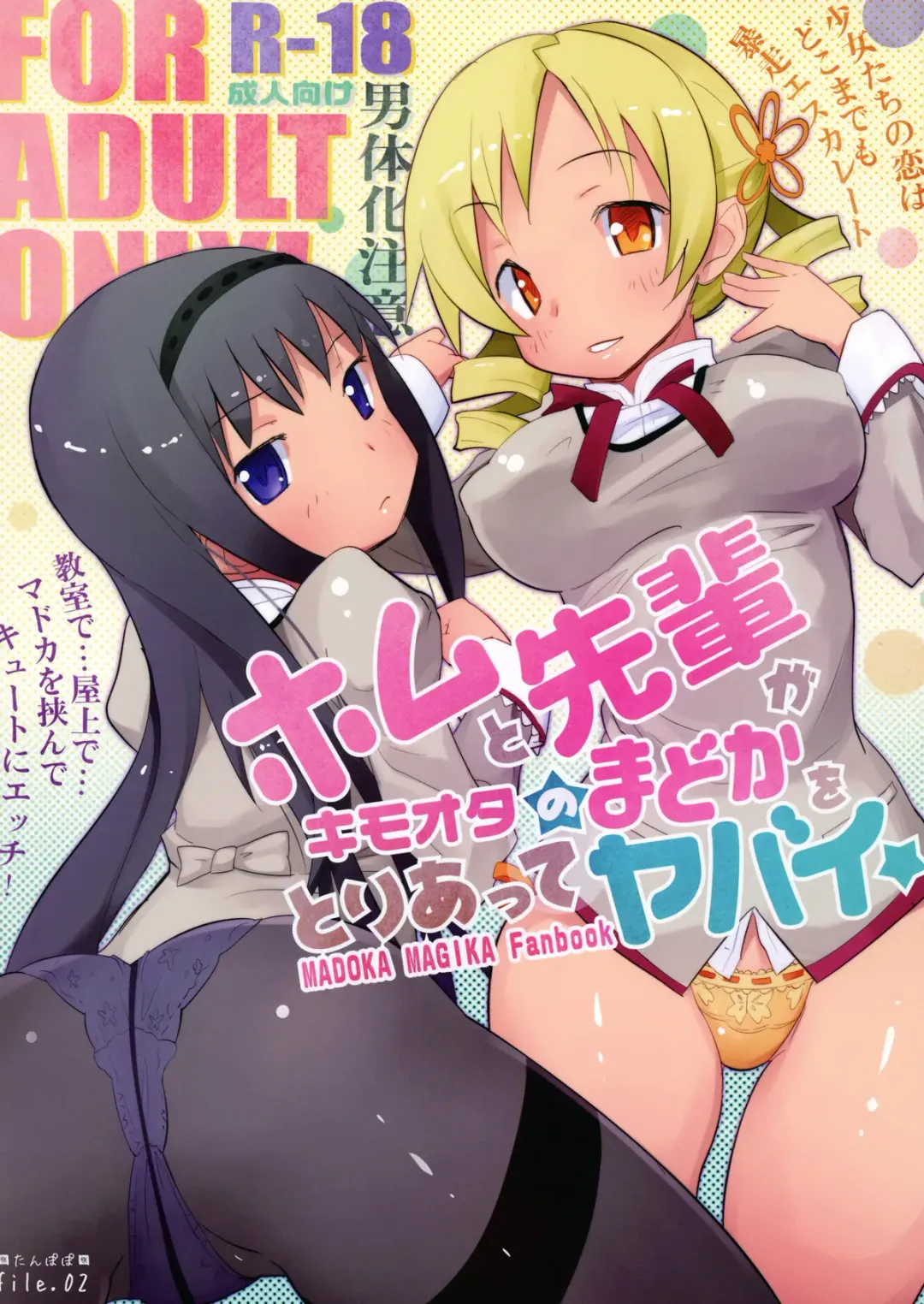 [Anshin Mama] Homu to Senpai ga Kimoota no Madoka wo Toriatte Yabai Fhentai - Page 1