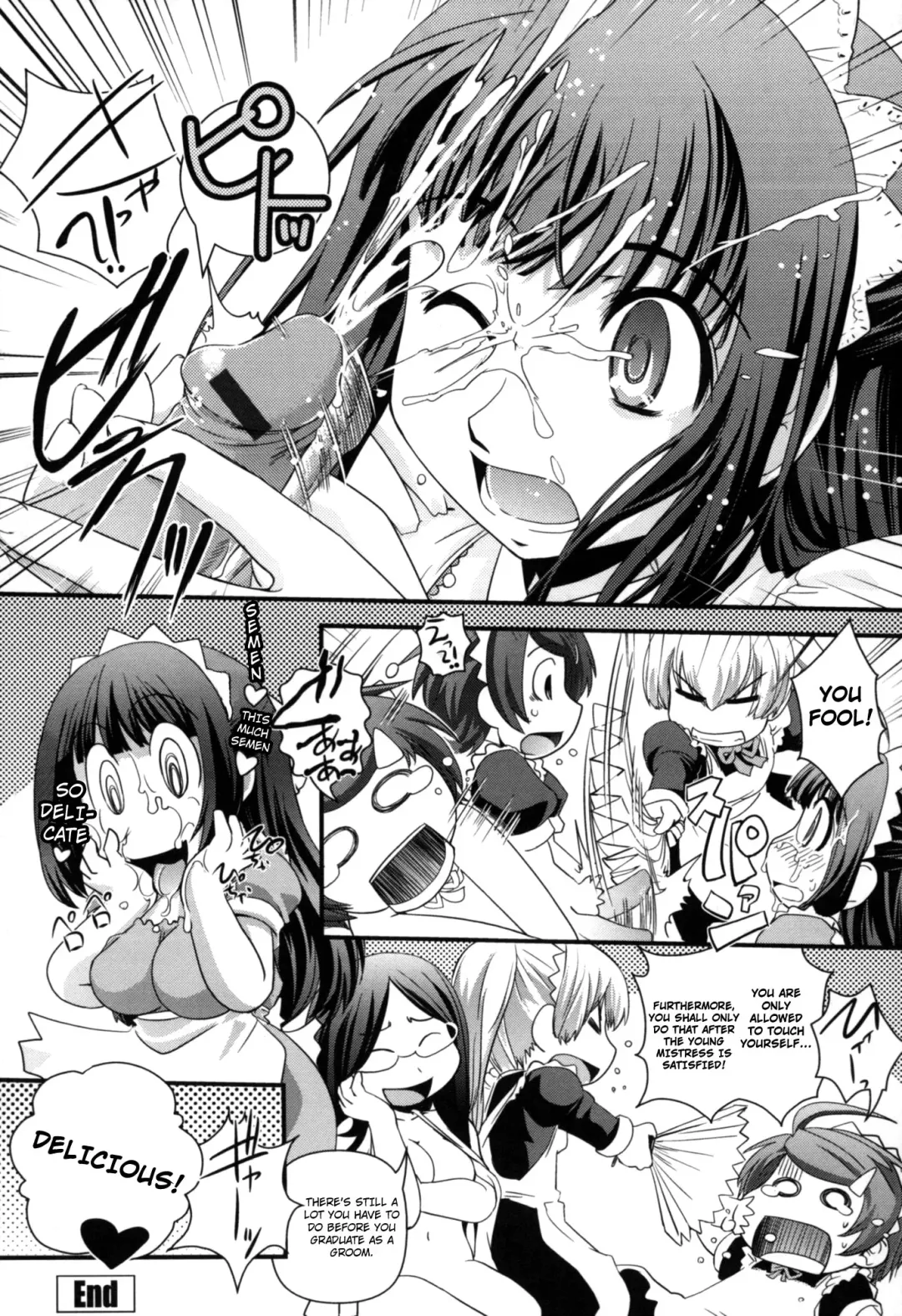 [Ikuya Daikokudou] Ojousama to Hanamuko Shugyou | The Little Mistress And Bridegroom's Training Fhentai - Page 20