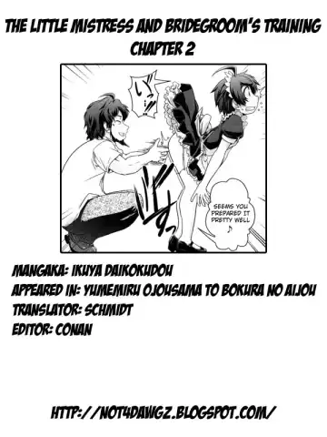 [Ikuya Daikokudou] Ojousama to Hanamuko Shugyou | The Little Mistress And Bridegroom's Training Fhentai - Page 41