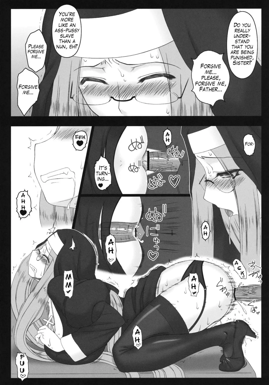 [Kobanya Koban] Yaraena. 12 Rider-san no Ha.chi.mi.tsu Zangeshitsu | Rider is Definitely Perverted 12: Rider's Perverted Confessional Fhentai.net - Page 21