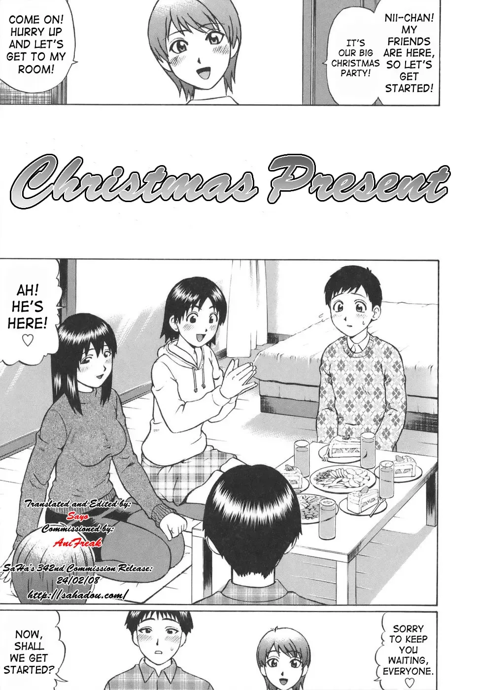 Read [Nitta Jun] Christmas Present - Fhentai.net