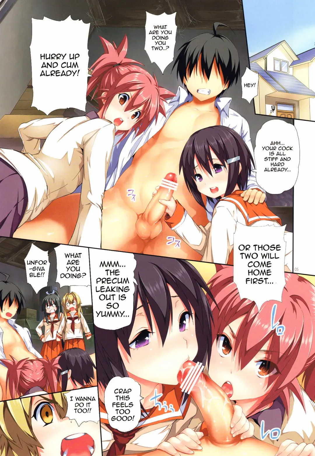 [Tosh] Nayamashi Quartet 1 & 2 Full Color Soushuuhen Fhentai - Page 4