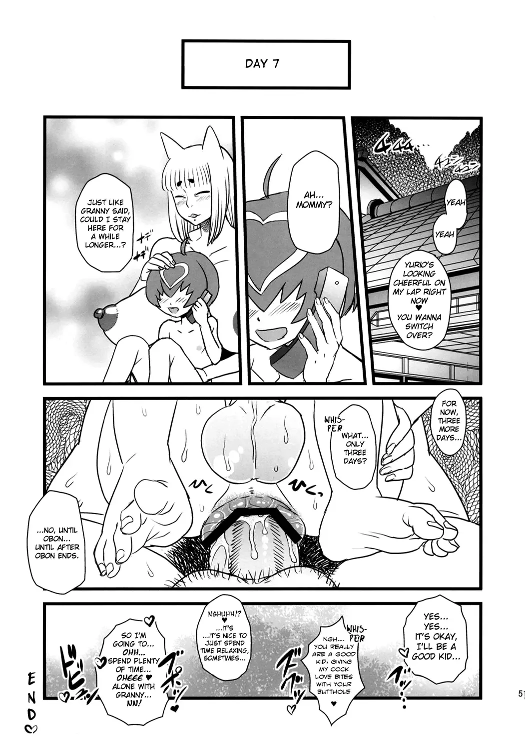 [Chinbotsu - Radiohead] 8gatsu no Golden Week Obaa-chan to Asobou! Fhentai - Page 51