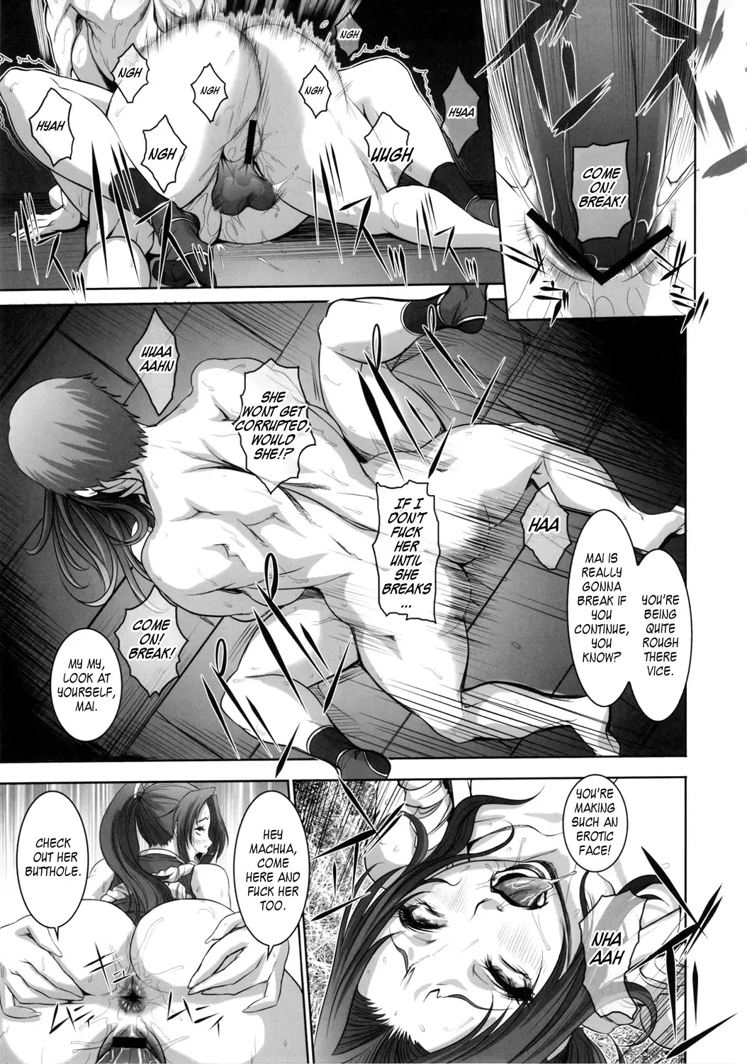 [Chinbotsu] Intou no Mai -Futanari Kangoku no Maki- | Slutty Mai - Futanari Prison Chapter Fhentai - Page 16