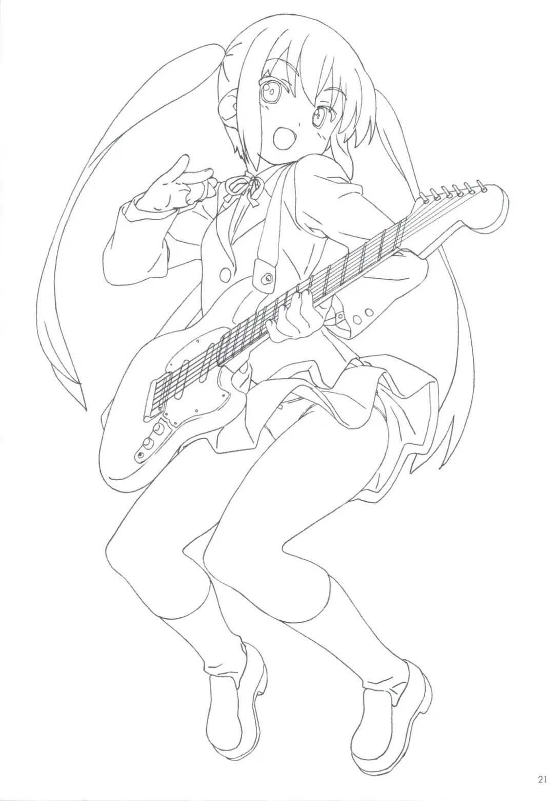 [Kuuchuu Yousai] Azunyan Note? Fhentai - Page 21