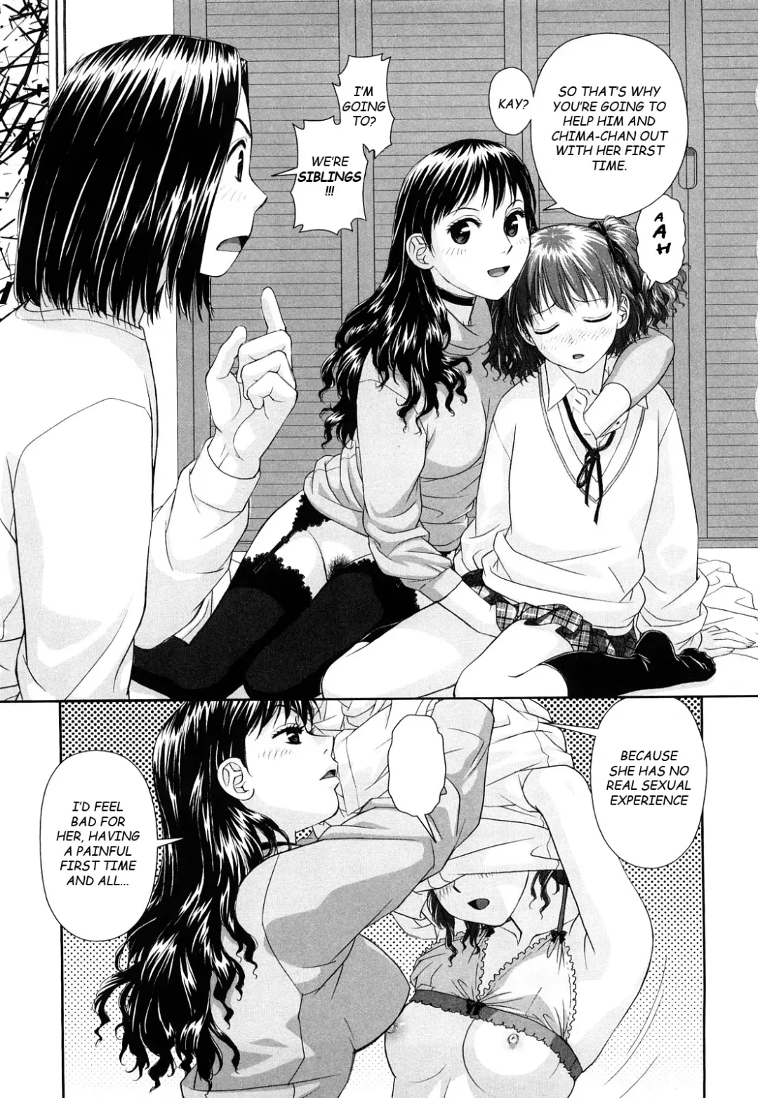 [Yui Toshiki] My Sisters ch. 07 Fhentai - Page 9
