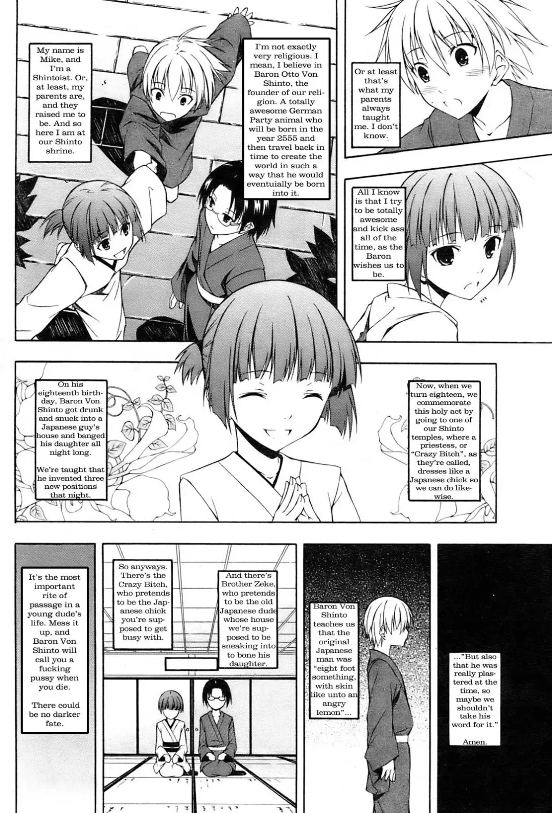 [Mikaze Takashi] Crazy Shinto Bitches in the Mood Fhentai.net - Page 3