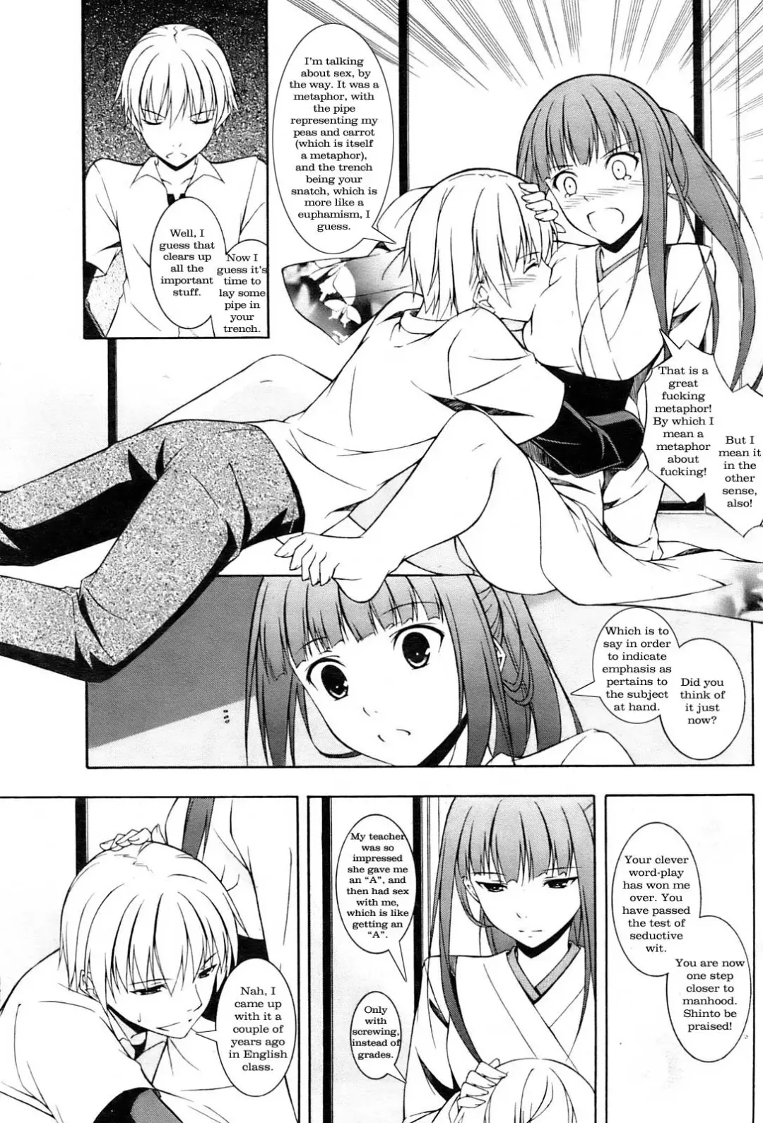 [Mikaze Takashi] Crazy Shinto Bitches in the Mood Fhentai.net - Page 6