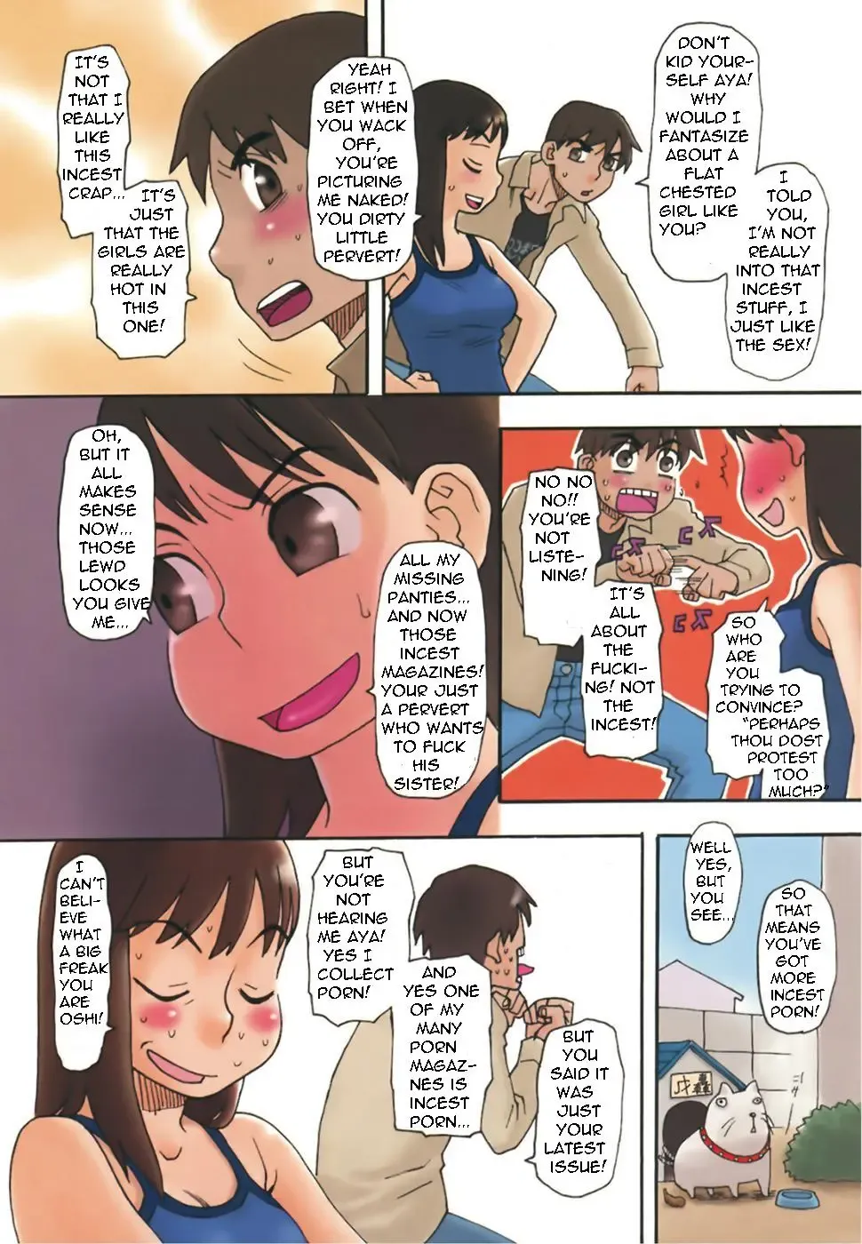 [Kudou Hisashi] Her Brother Talks Her Into It Fhentai - Page 5