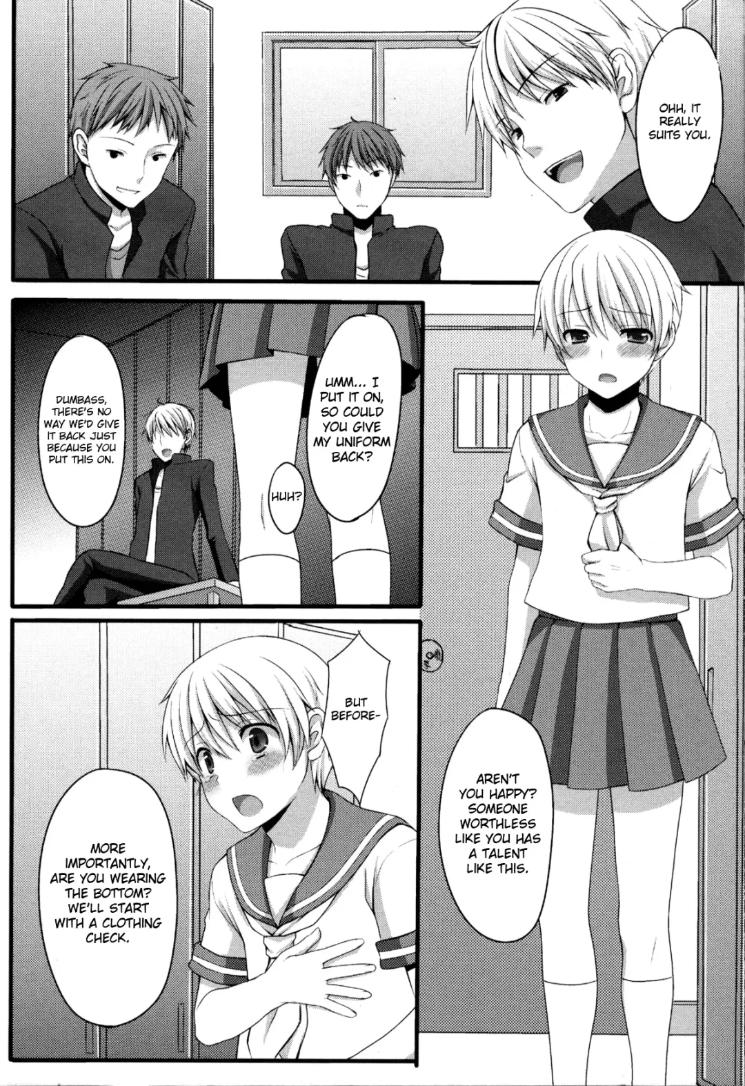 [Amami Ryouko - Tomekichi] Shounen ni Josousasete Ijimete Mita | Let's Force Him to Crossdress and Rape Him Fhentai.net - Page 3