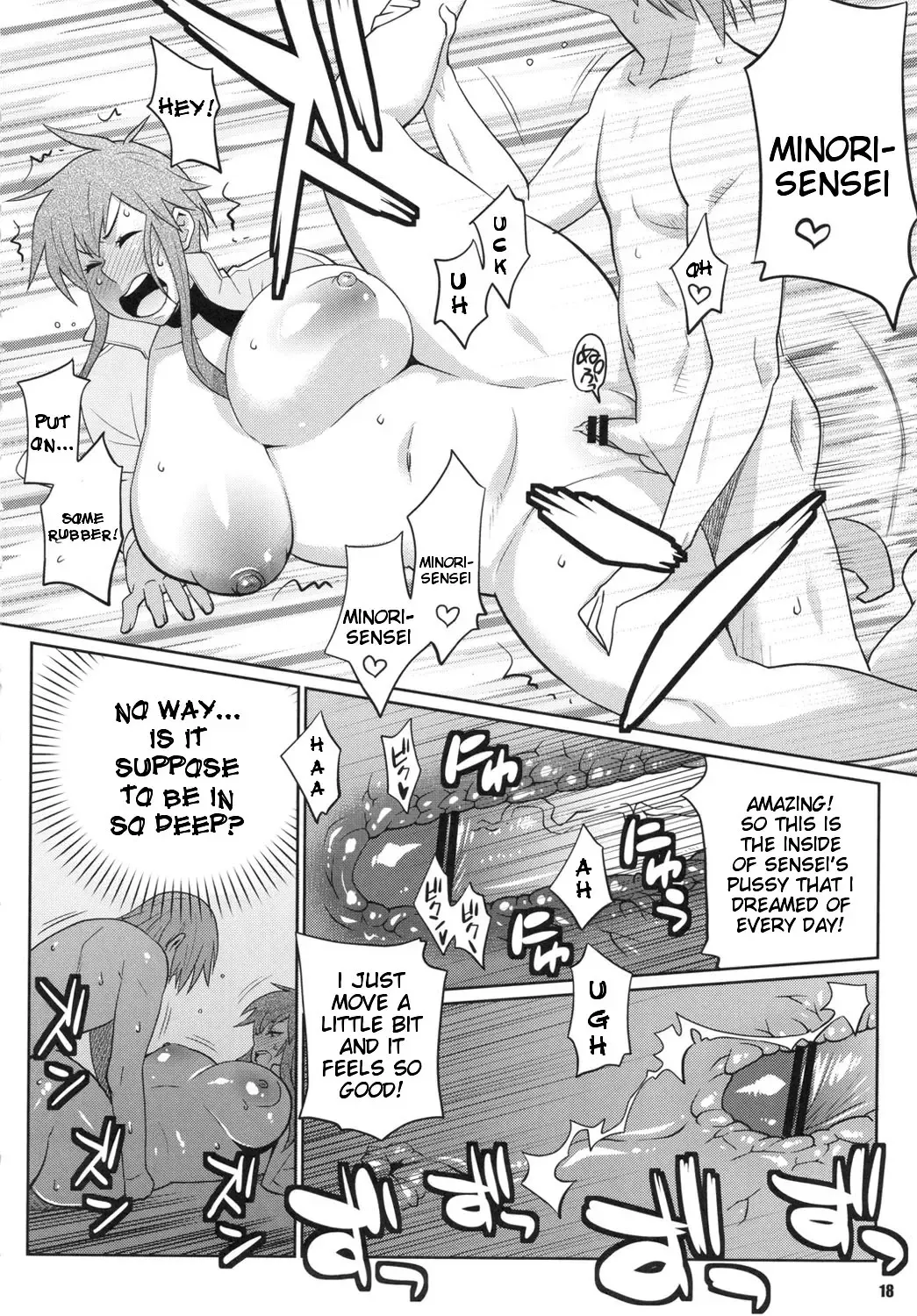 [Nise Kurosaki] Wakuwaku Hoken Taiiku | Exciting Sex-Ed Fhentai - Page 17