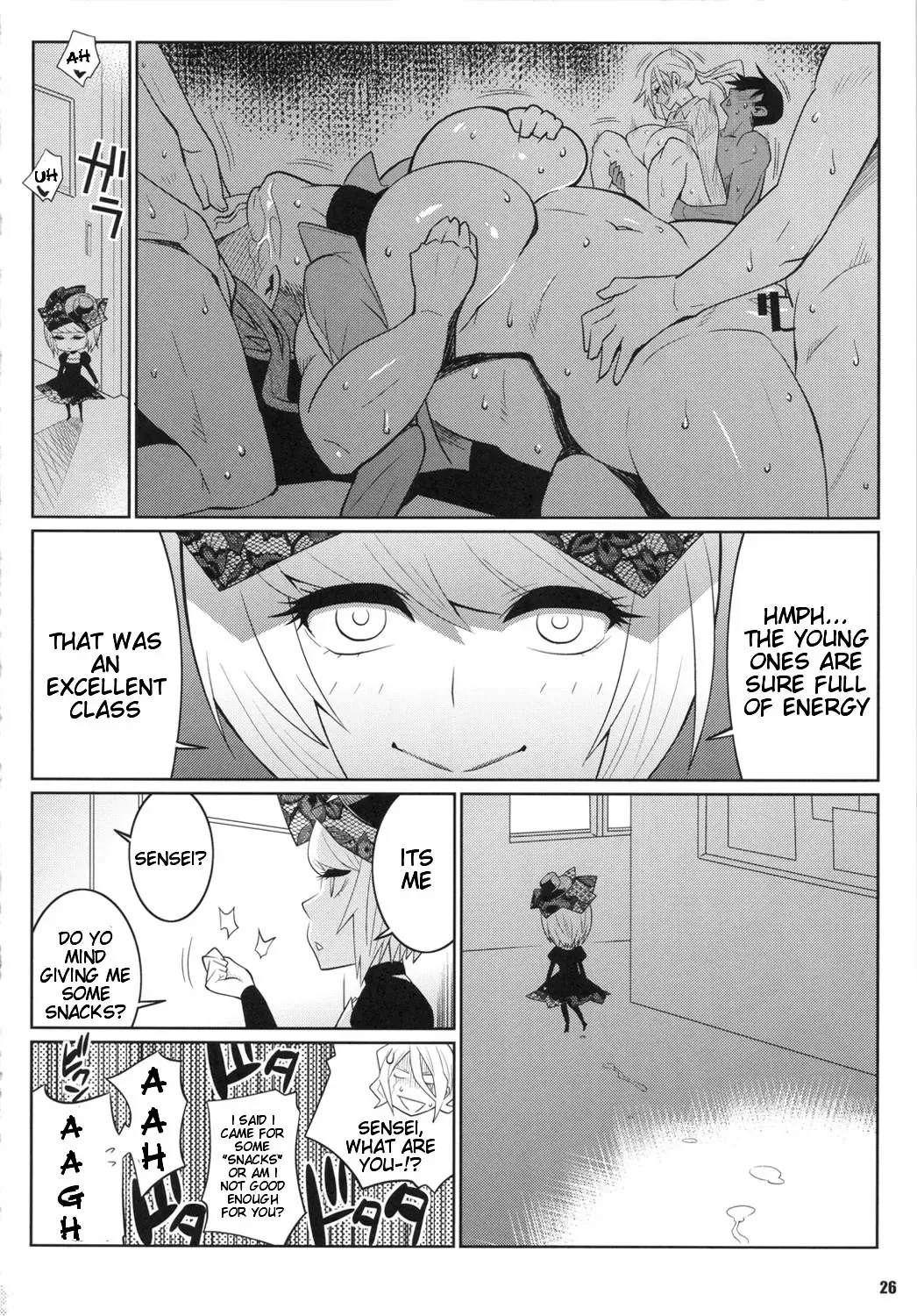 [Nise Kurosaki] Wakuwaku Hoken Taiiku | Exciting Sex-Ed Fhentai - Page 25