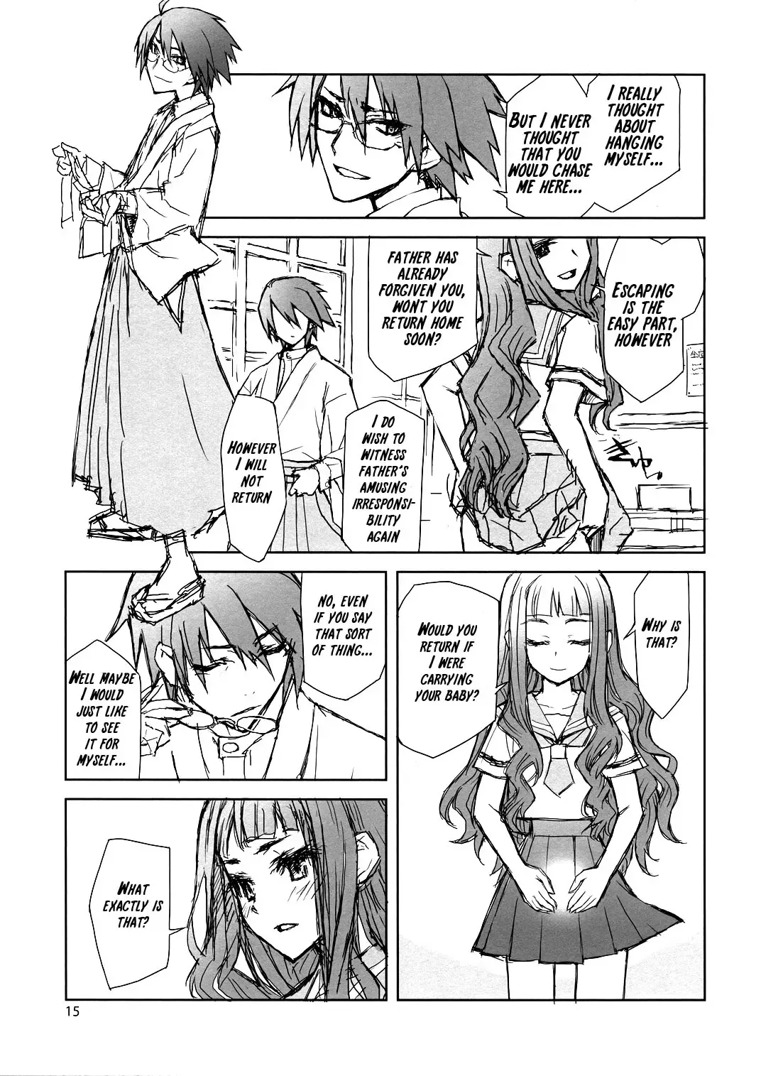[Asaki Yuzuno - Konoe Ototsugu] Ware Zetsubou Sukoni Ware Zairi Fhentai - Page 14