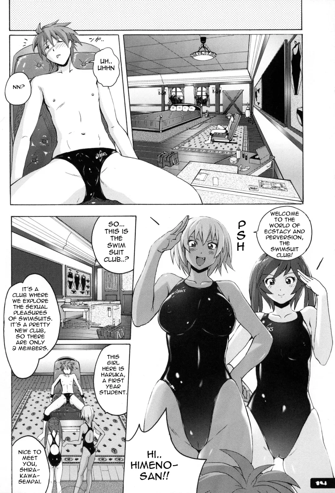 [Murasaki Nyaa] Pitapita Kyouei Mizugi EX01 Fhentai - Page 13
