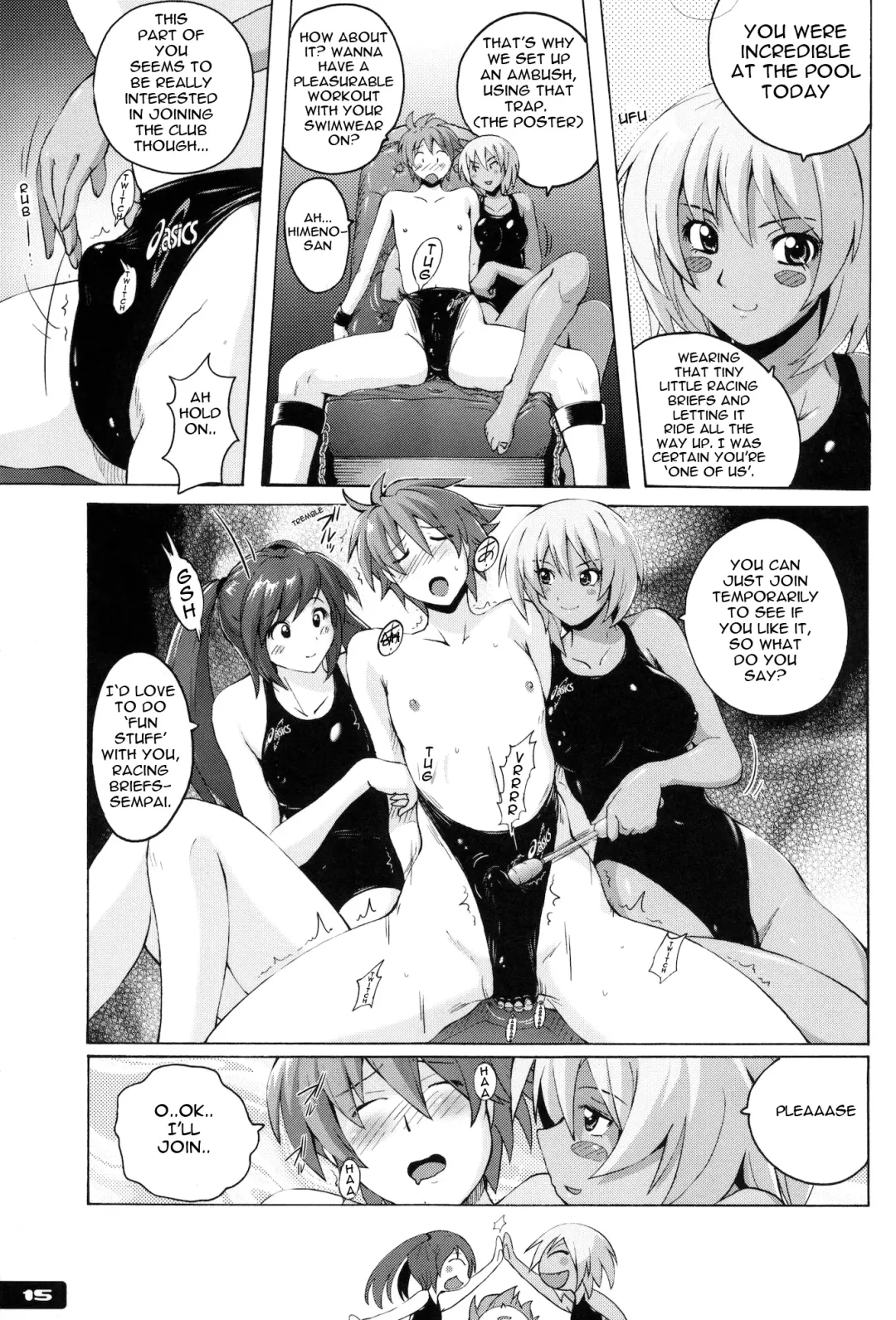 [Murasaki Nyaa] Pitapita Kyouei Mizugi EX01 Fhentai - Page 14